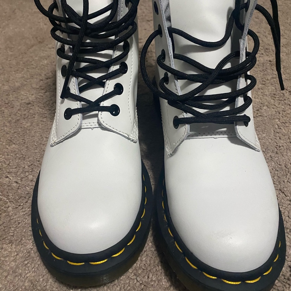 White Dr Martens